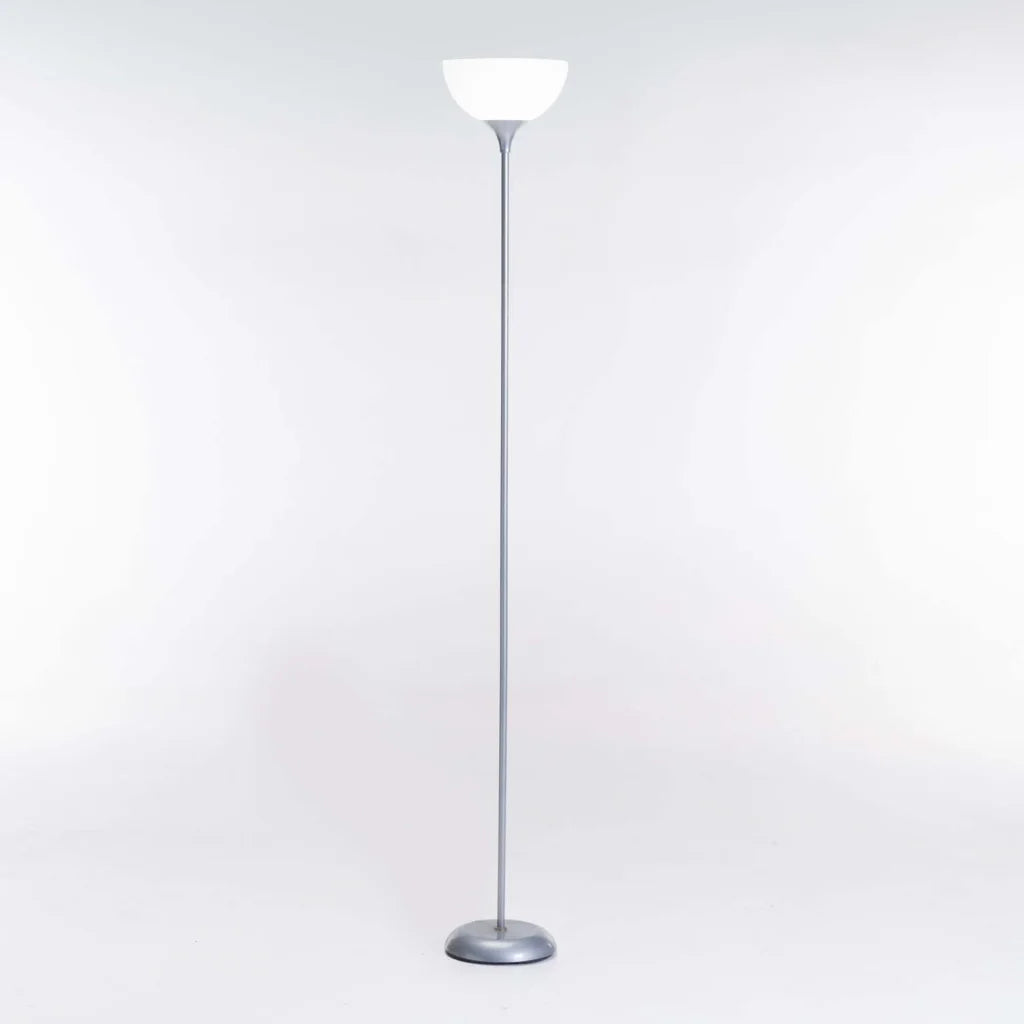 Bova Grey Metal - WhiteAcrylic Shade 180cm H