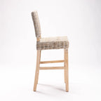 Brandy Whitewash Kitchen Stool