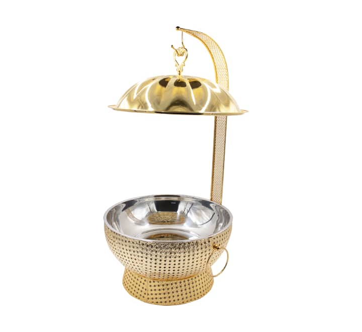 Gold Round Hanging Chafing Dish