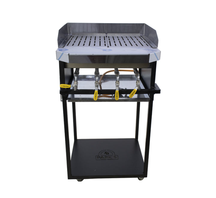 4 Pot Gas Griller Boiling Table