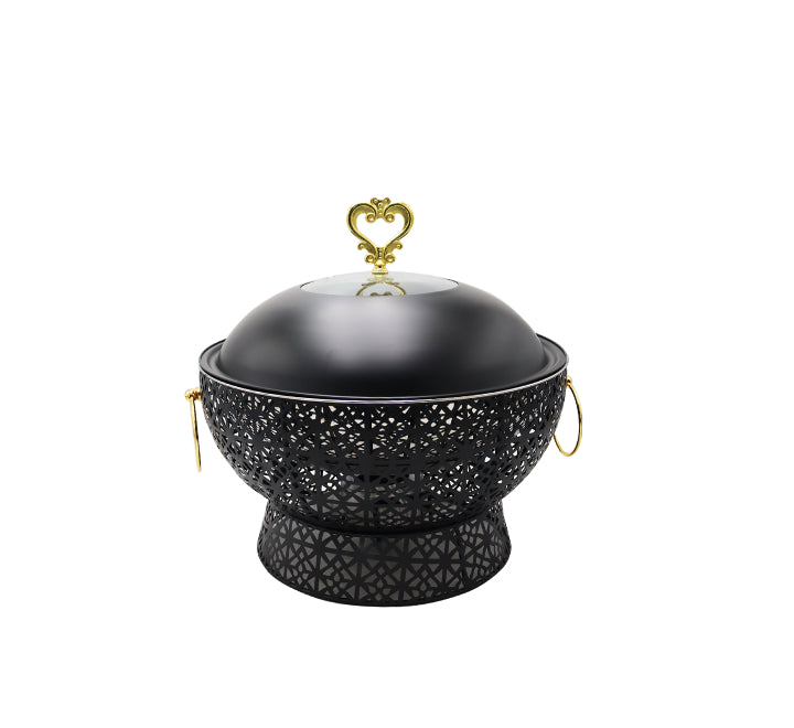 Round Chafing Dish with Hanging Lid