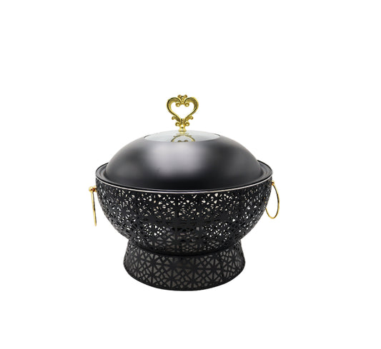 Round Chafing Dish with Hanging Lid
