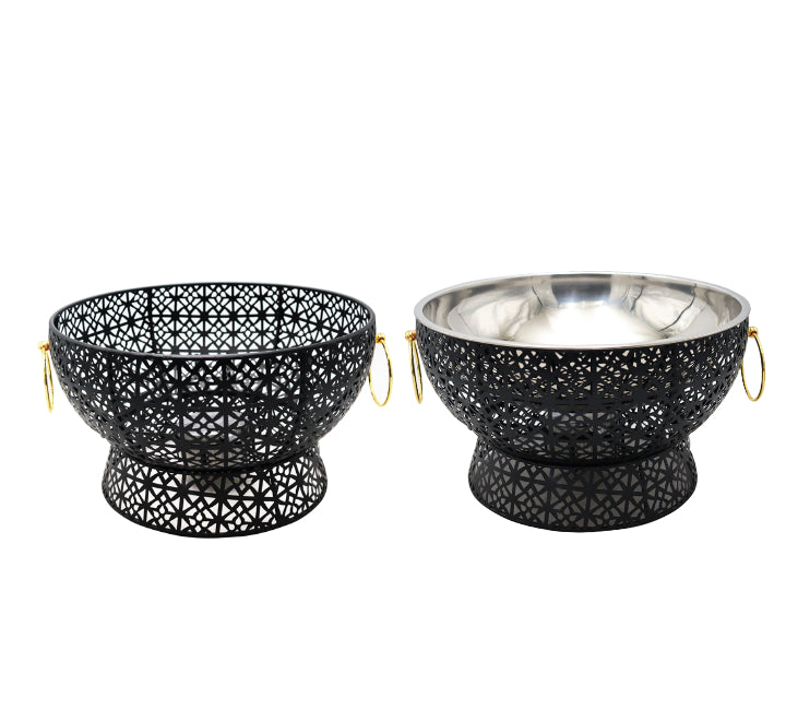 Round Chafing Dish with Hanging Lid