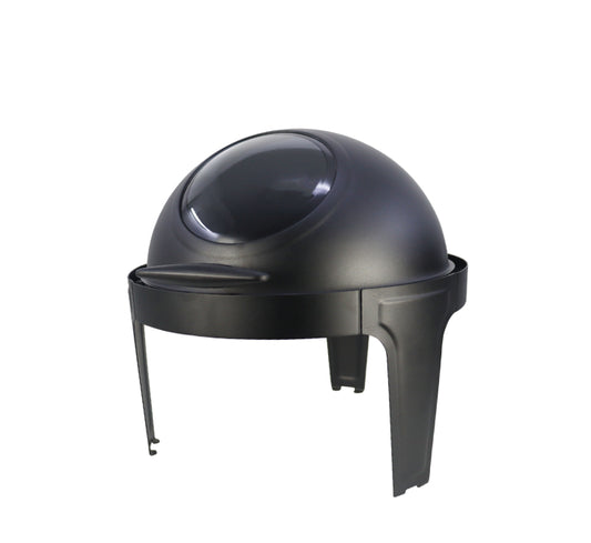 Round Roll Top Chafing Dish with Window