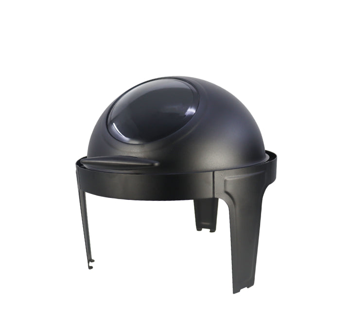 Round Roll Top Chafing Dish with Window
