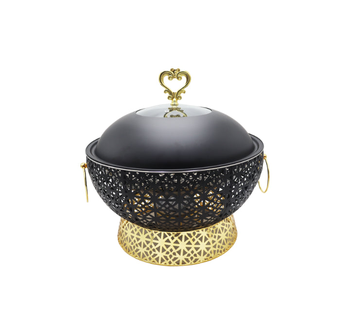 Round Chafing Dish with Hanging Lid
