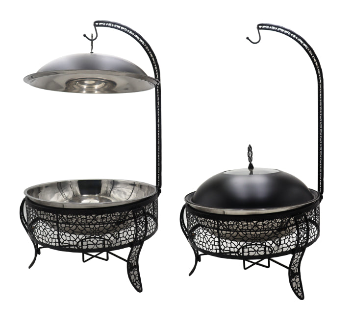 Chafing Dish with Hanging Lid