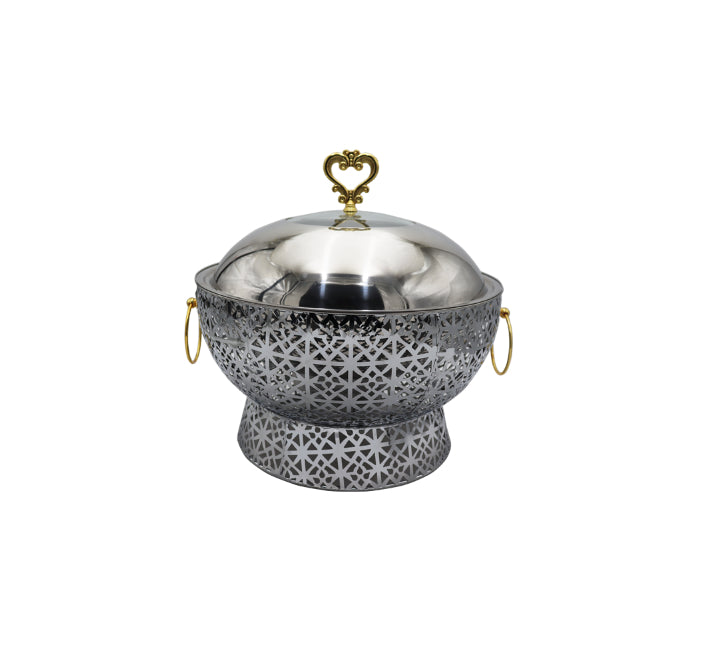 Round Chafing Dish with Hanging Lid