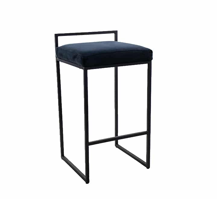 Mayfair Bar Stool Black Frame