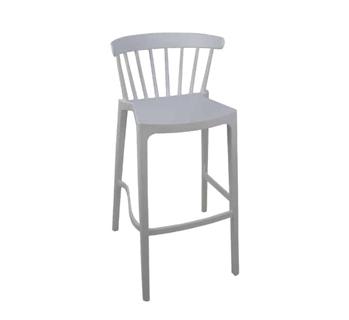 Windsor Bar Chair - White