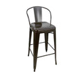 Tolix Bar Chair - Matte Brown