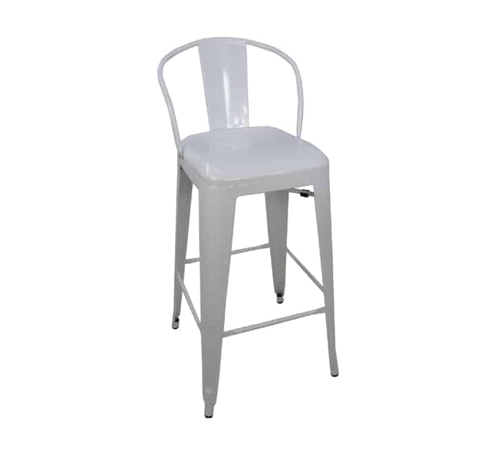 Tolix Bar Chair - White