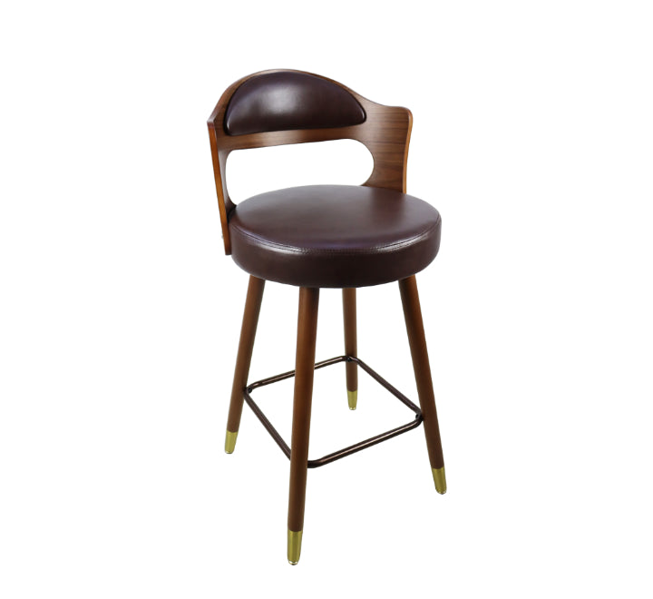Modern Kitchen Stool Brown