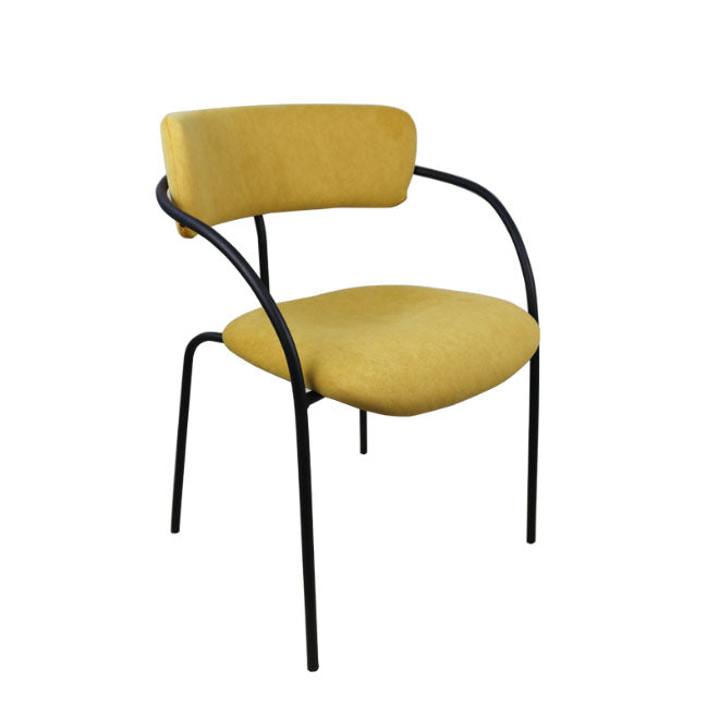 Coco Arm chair with black frame