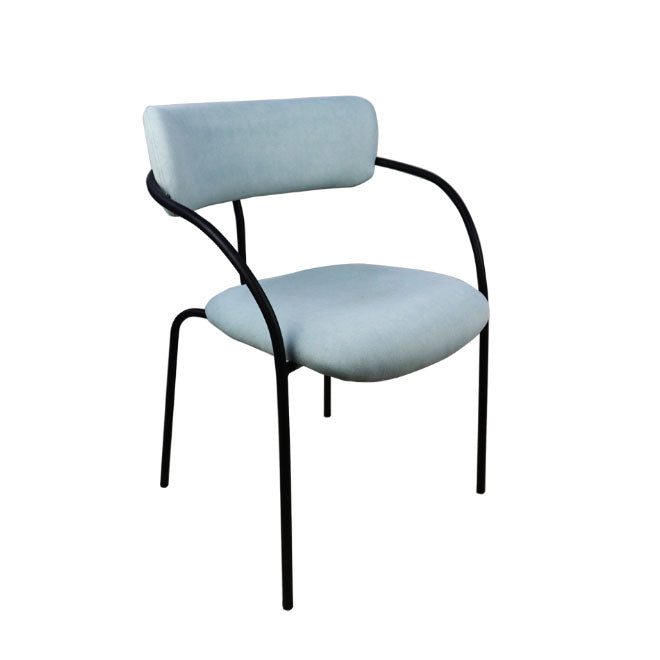 Coco Arm chair with black frame