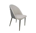 PU Leather Dining Chair Cream