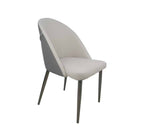 PU Leather Dining Chair Cream