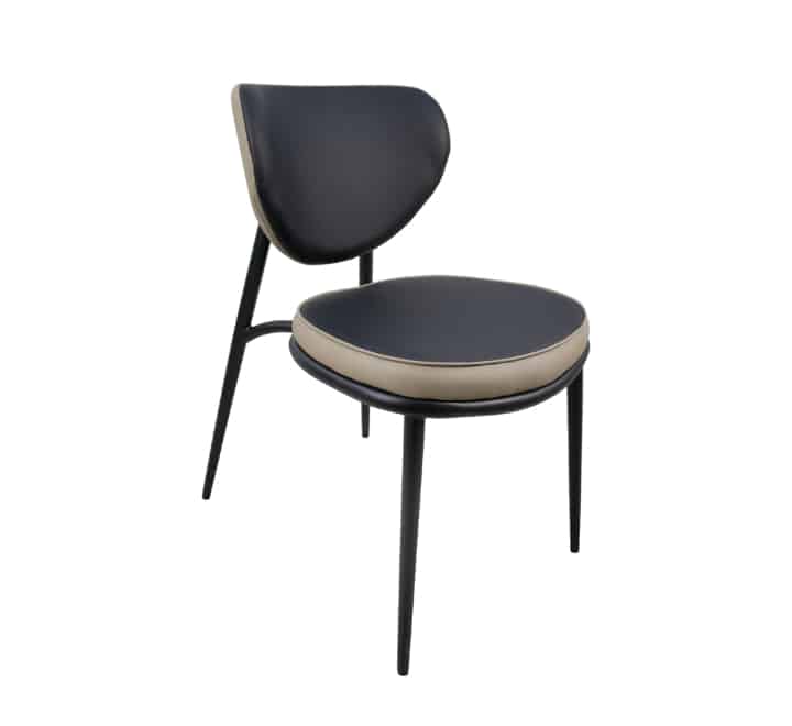 Mater Dining Chair Black/Cream