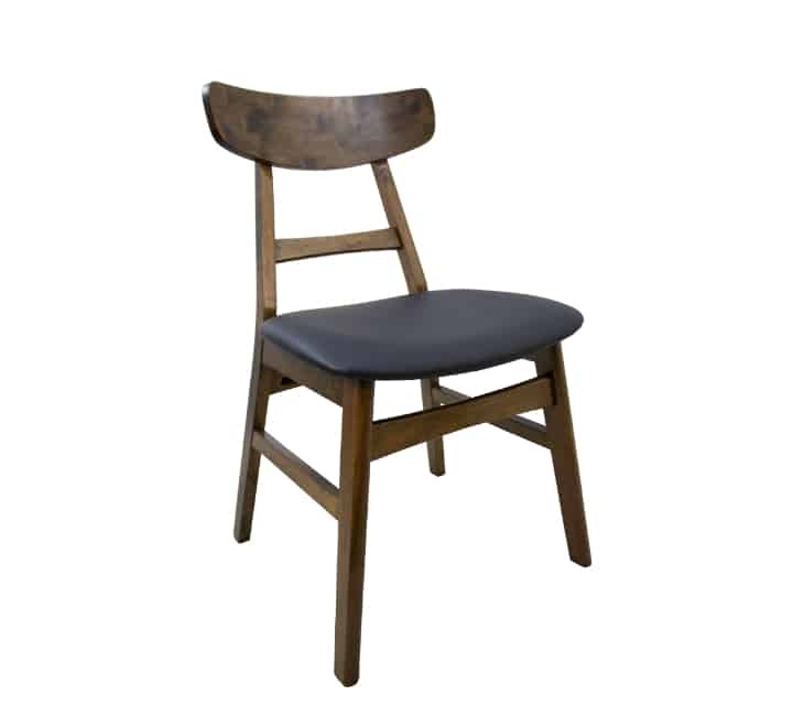 Wooden Dining Chair PU Cushion