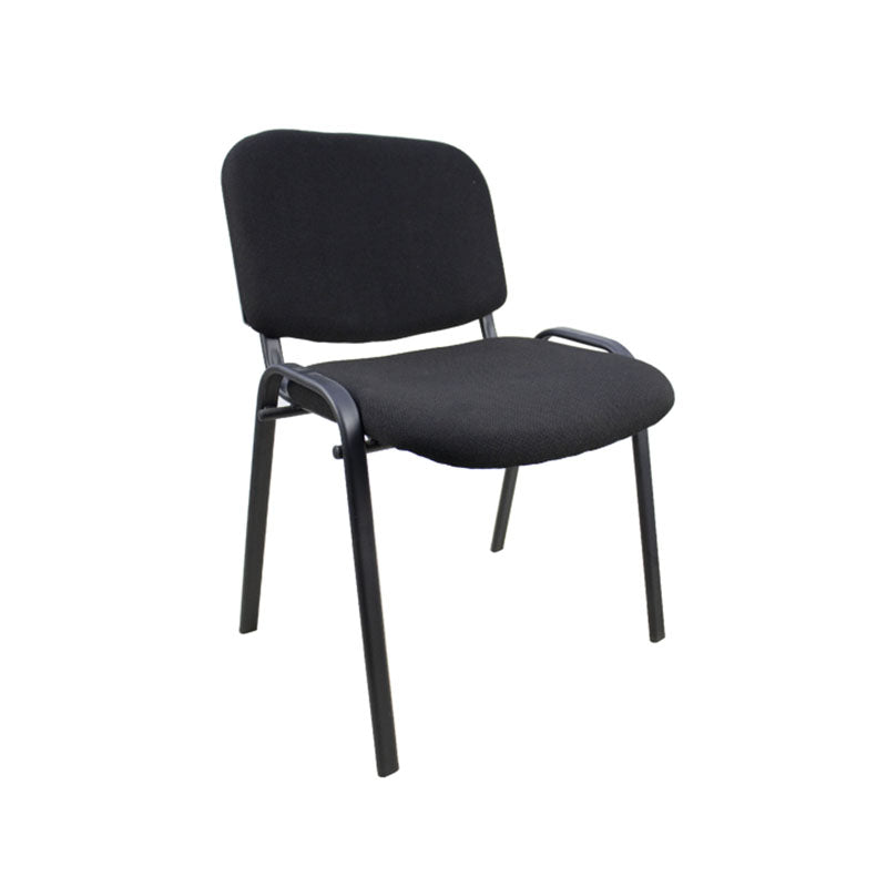 Black Stackable Banquet Fabric Chair