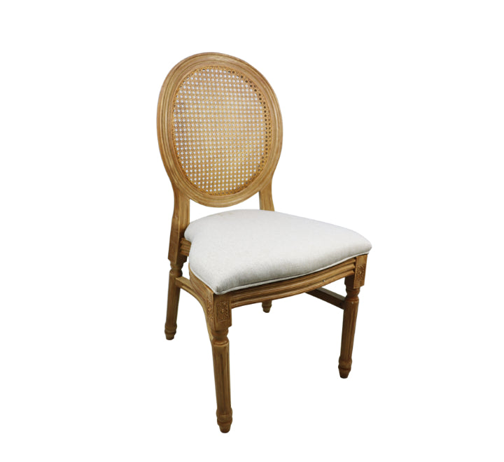 Louis Chair Resin with padded seat
