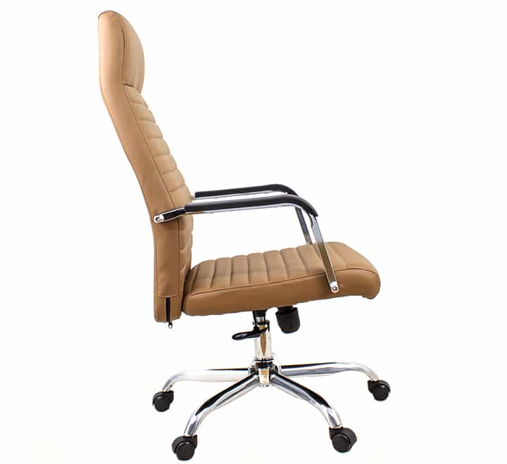 Highback Swivel Chair Beige