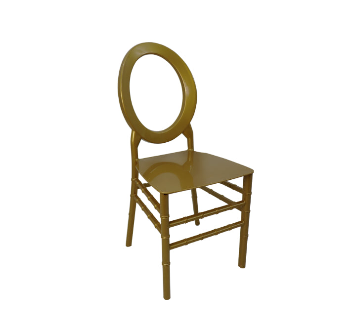 O Back Resin Chair