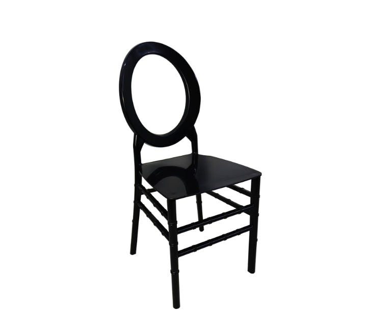 O Back Resin Chair