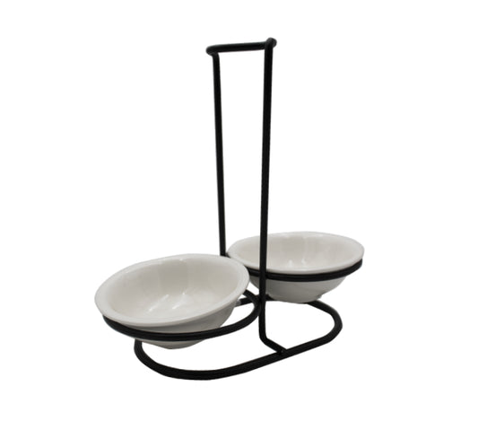 Double Spoon Rest Round