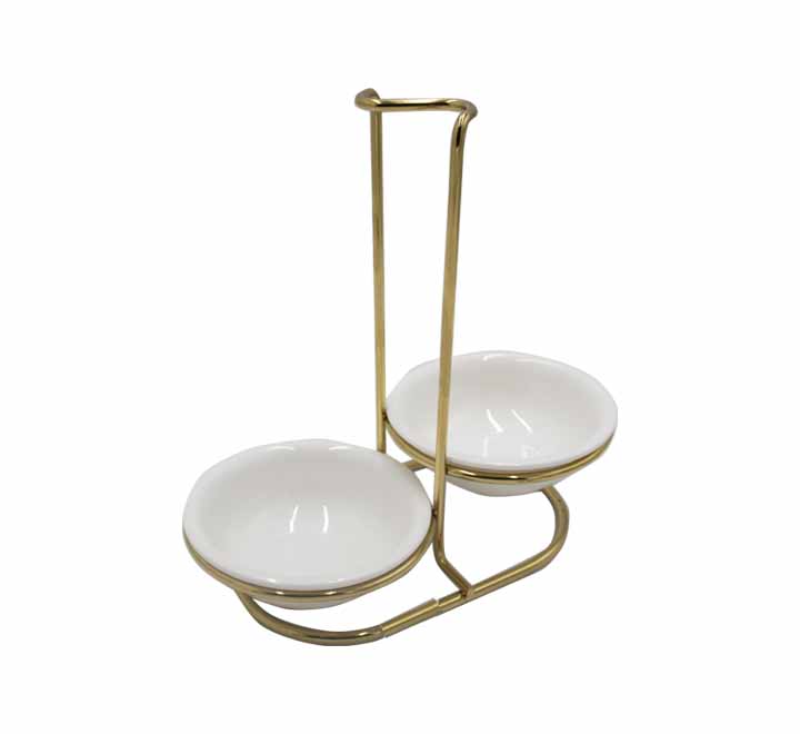 Double Spoon Rest Round