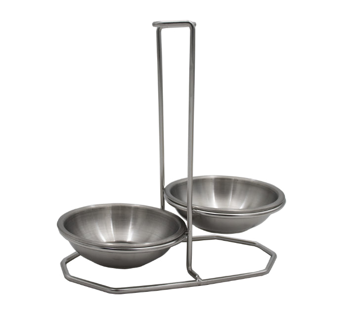 Metal Double Spoon Rest