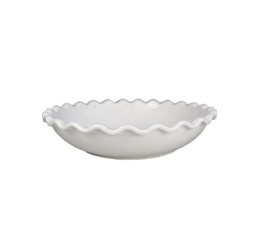 Ceramic Pie Dish Ruffle Edge 35cm