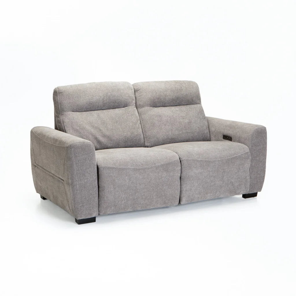Canaka Fabric Electric Power 2 Seater Recliner