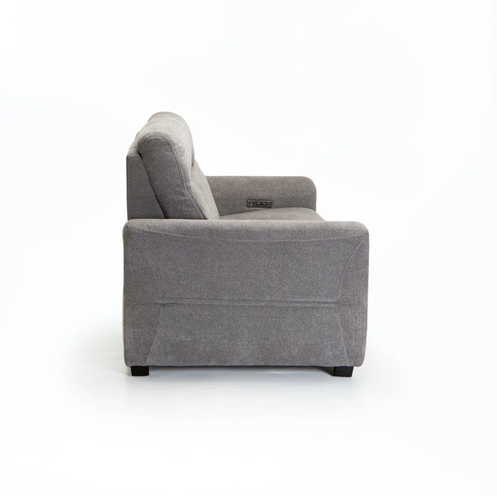 Canaka Fabric Electric Power 2 Seater Recliner