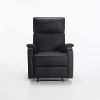 Chabra Leather Touch Armchair Recliner - Black