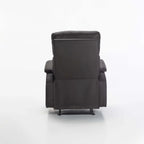 Chabra Leather Touch Armchair Recliner - Brown