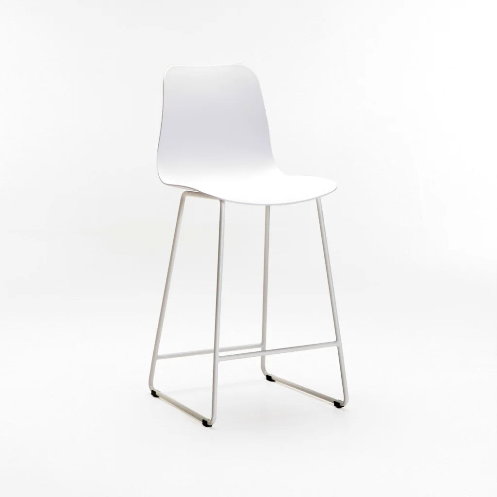 Cindy Kitchen Stool - White