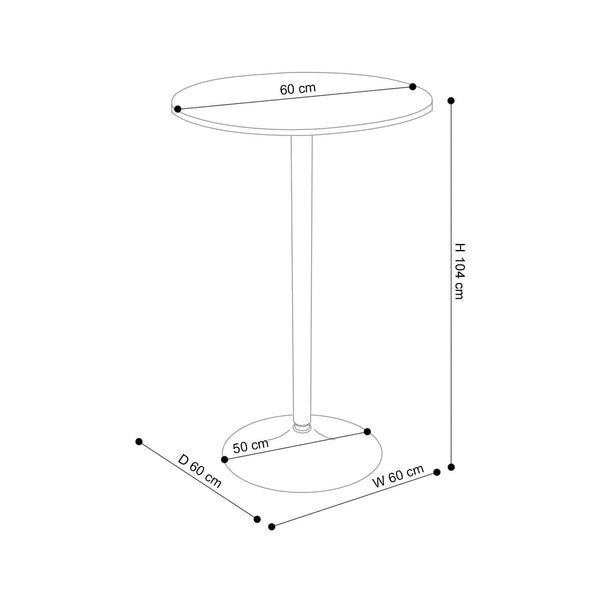 Mateo 60cm Round Podium