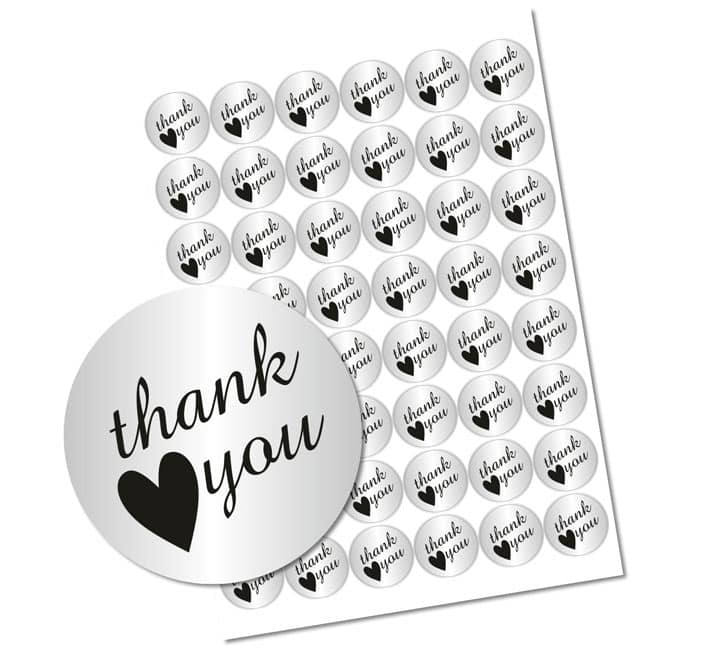 Thank You Stickers 48s
