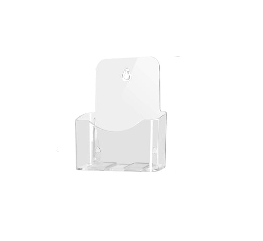 Clear Arcrylic Wall Mounted Leaflet Holder