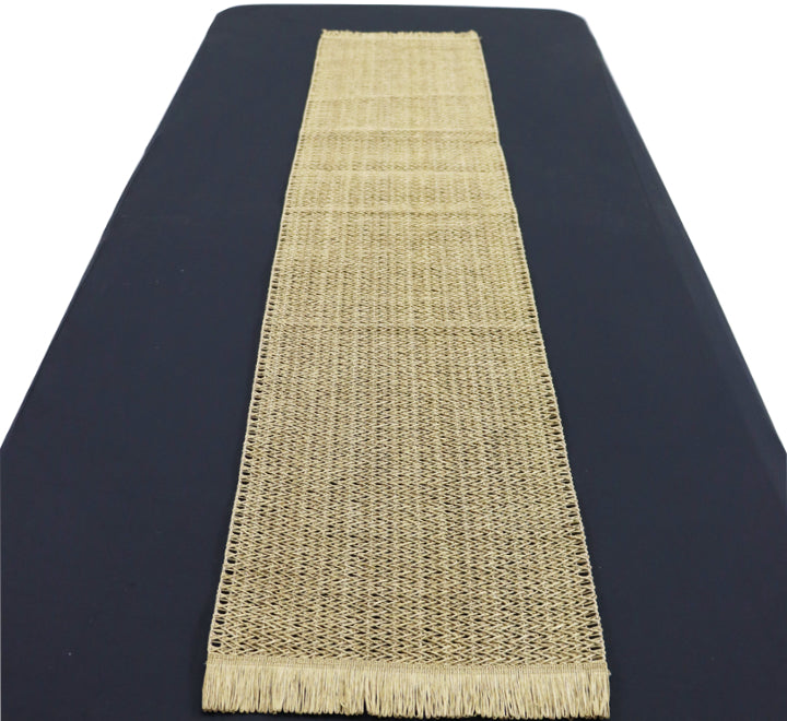 Table Runner Rattan Pattern