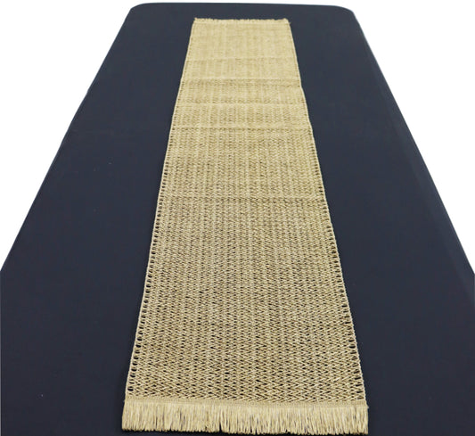 Table Runner Rattan Pattern