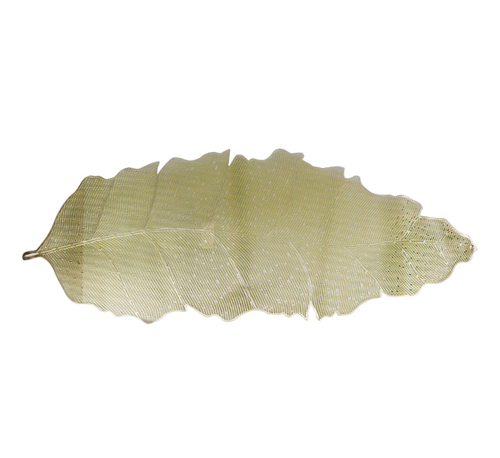 Rectangular Leaf Design Table Mat