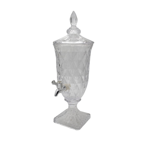 Clear Glass Juice Dispenser 2L