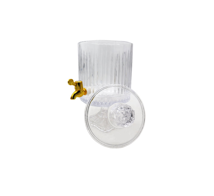 Crystal Glass Juice Dispenser 4.5L