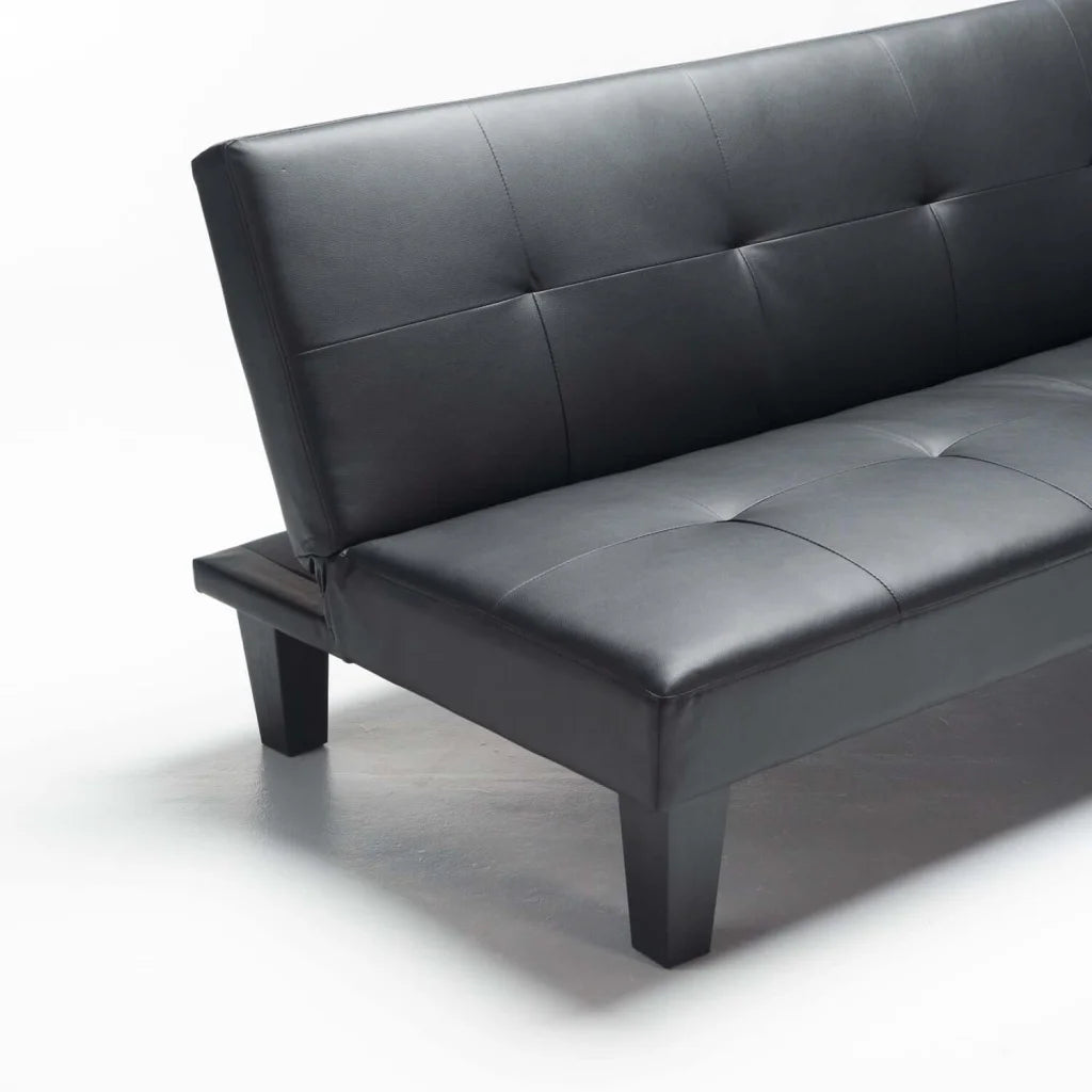 Eland Leather Touch Sleeper Couch