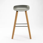Galliano Luxury Barstool - Grey