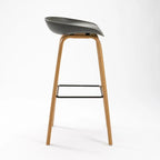 Galliano Luxury Barstool - Grey