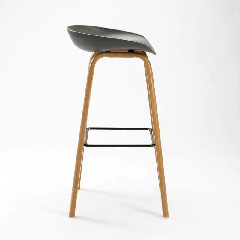 Galliano Luxury Barstool - Grey