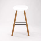 Galliano Luxury Barstool - White